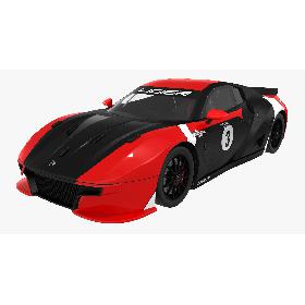 3D Ligier JS2 R Zosh Dauphine Isolation 3 model